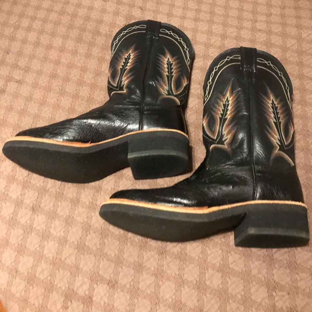 Larry Mahan Cowboy Boots 7.5